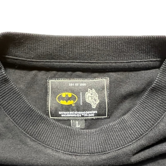 Batman Harley Quinn x Darc Sport Oversized T-Shirt Large Black NWT - Picture 5 of 7